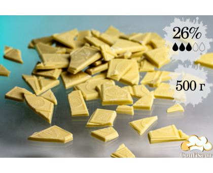 Шоколад белый MIR (ломаная плитка 500 грамм)