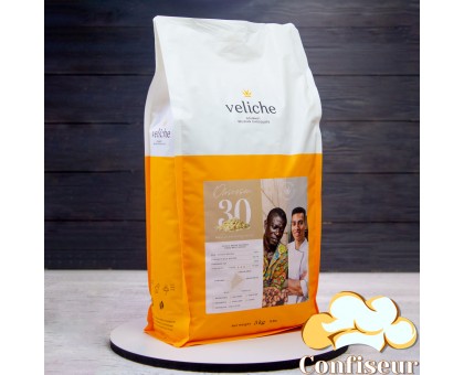 Білий шоколад Veliche Gourmet White obsession 30% 2,5 кг