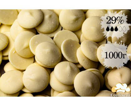 Білий шоколад Buttons White Cargill 29% 1кг