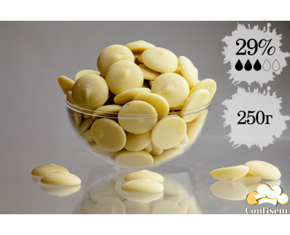 Білий шоколад Buttons White Cargill 29% 250 грам