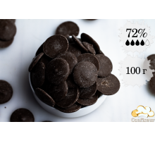 Черный шоколад Buttons Dark Cargill 72% 100 грамм