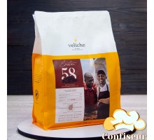 Чорний шоколад Veliche Gourmet Dark Emotion 58% 1 кг