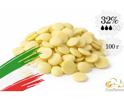 White chocolate Crea 32% 100 grams