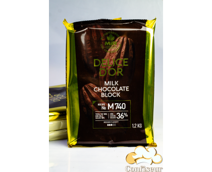 Шоколад молочний MIR (шокоблок 1,2 кг)
