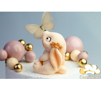 Шоколадна статуетка персикова 