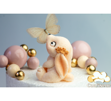 Шоколадна статуетка персикова 