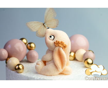 Шоколадна статуетка персикова 