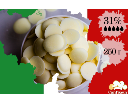 Шоколад білий 31% Irca (250 грам)