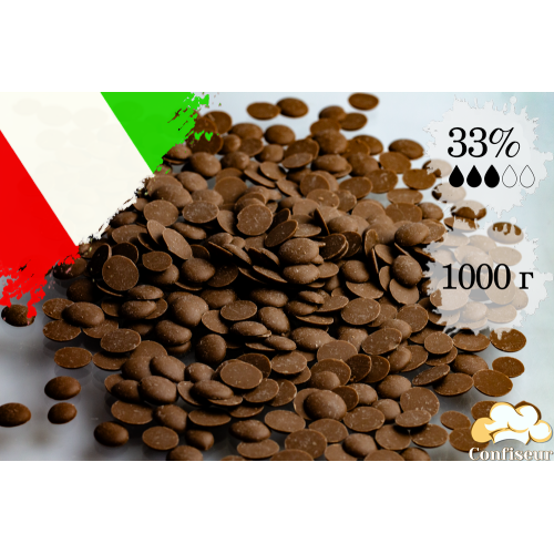 Молочний шоколад Crea 33% 1кг