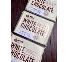 MIR white chocolate (chocoblock 1.2 kg)