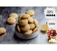 Шоколад белый Blond 32% Natra Cacao (100 грамм)