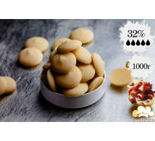 Шоколад белый Blond 32% Natra Cacao (100 грамм)