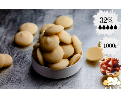 Шоколад белый Blond 32% Natra Cacao (100 грамм)