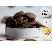 Шоколад молочный 36% Natra Cacao (100 грамм)