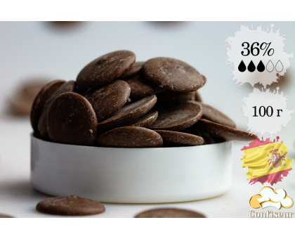 Шоколад молочный 36% Natra Cacao (100 грамм)
