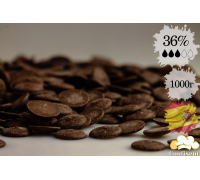 Шоколад молочний 36% Natra Cacao 1 кг