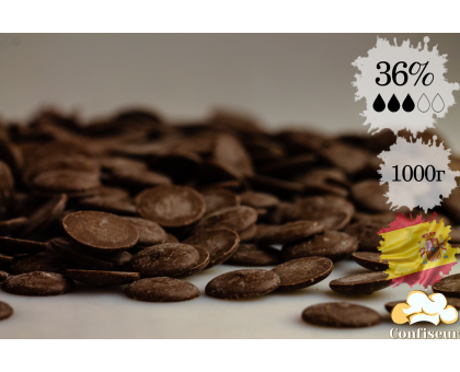 Шоколад молочний 36% Natra Cacao 1 кг
