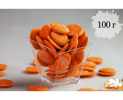 Глазурь кондитерская оранжевая (100 грамм)