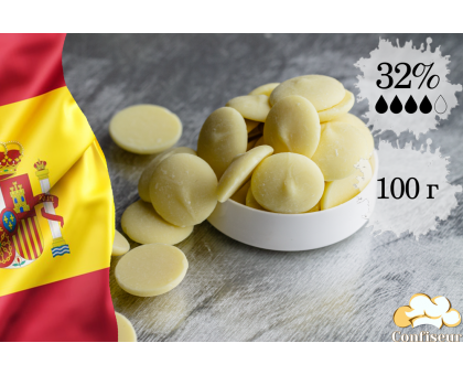 Шоколад белый 32% Toledo (100 грамм)