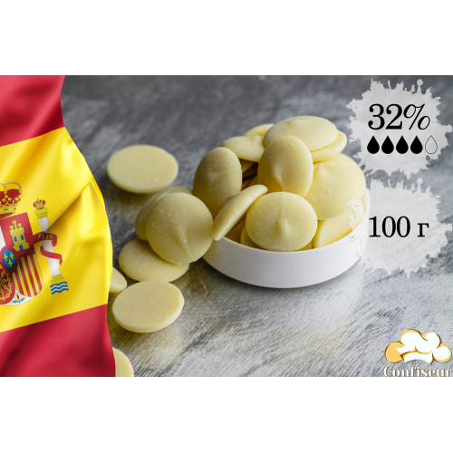 Шоколад белый 32% Toledo (100 грамм)