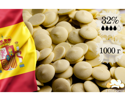 White chocolate 32% Toledo 1kg