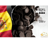 Шоколад чорний 62% Toledo (100 грам)