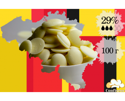 Белый шоколад Veliche Gourmet White Delight 29% 100 грамм