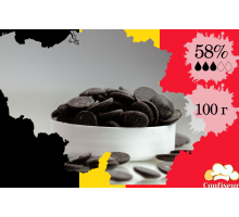 Черный шоколад Veliche Gourmet Dark Emotion 58% (100 грамм)