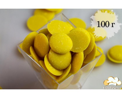Yellow confectionery glaze (100 grams)