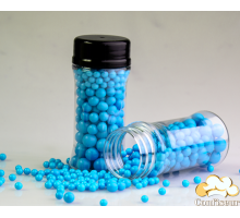 Цукрові перлини mix блакитні (60грам)