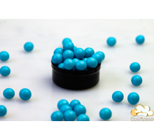 Цукрові перлини (10 мм/50 грам) Блакитні