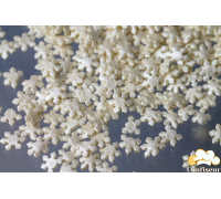 Pearl white sugar snowflakes (75 grams)