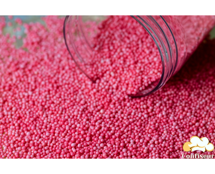 Sugar nonparel ' light red (400 grams)