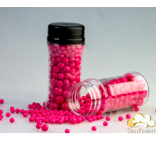 Цукрові перлини mix малинові (60грам)