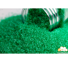 Green colored sugar (70g)