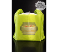 Пакет майка прозорий ЛАЙМ (400мм+ два клапани по 85мм), висота 580 мм (5 шт)