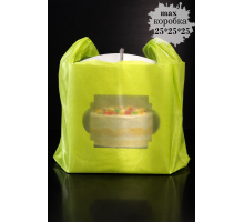 Пакет майка прозорий ЛАЙМ (400мм+ два клапани по 85мм), висота 580 мм (5 шт)