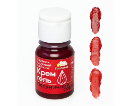 Confiseur - барвник крем-гель Полуничний сорбет