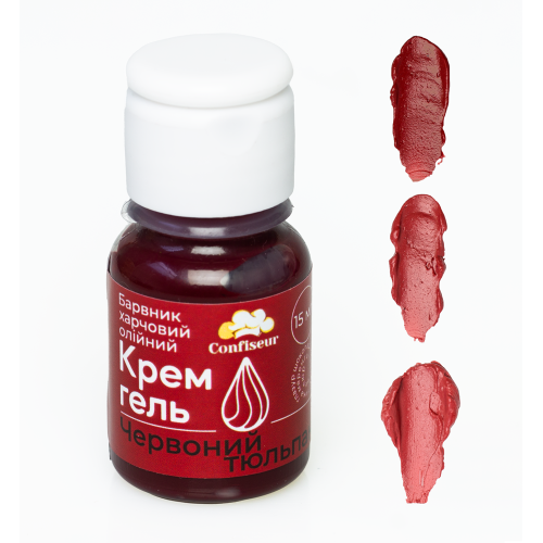 Confiseur - барвник крем-гель Червоний тюльпан