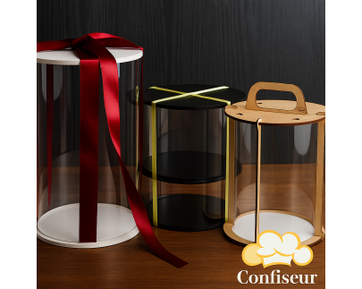 Wooden and acrylic tubes and boxes