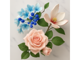 Sugar paste flowers