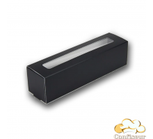 The black Macaron box with window 200*50*50