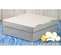 Коробка для торта 250*250*110 біла