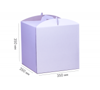 Box for cake 350*350*350 white