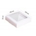 Box 150*150*35 white with window