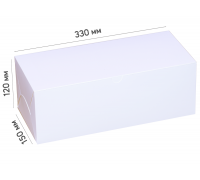 The box for meringue rol 330*150*120