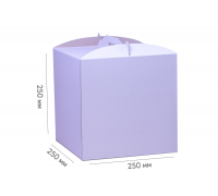 Коробка для торта 250*250*250 белая