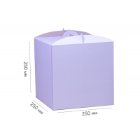 Коробка для торта 250*250*250 белая