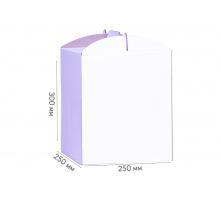 Коробка для торта 250*250*300 белая
