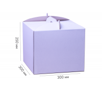 Box for cake 300*300*250 white